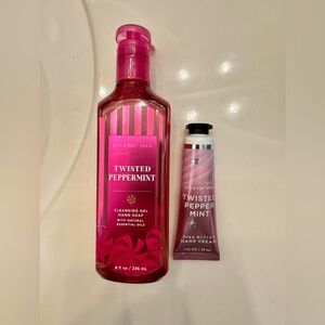 B&BW Twisted Peppermint Hand Soap & Hand Cream